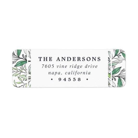 Wintersaison | Ferien-Rücksendeadresse (Vorne)