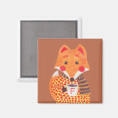 Wintersaison (Fox Edition) Magnet (Vorderseite/Rückseite)