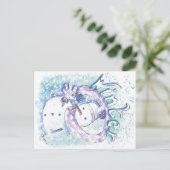 Wintersaison nach Karte (Stehend Vorderseite)