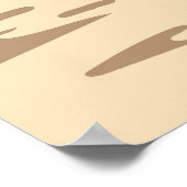 Wintersaison Poster (Ecke)