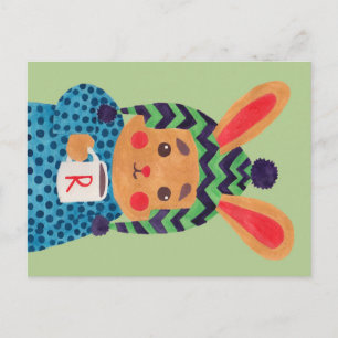 Wintersaison (Rabbit Edition) Postkarte