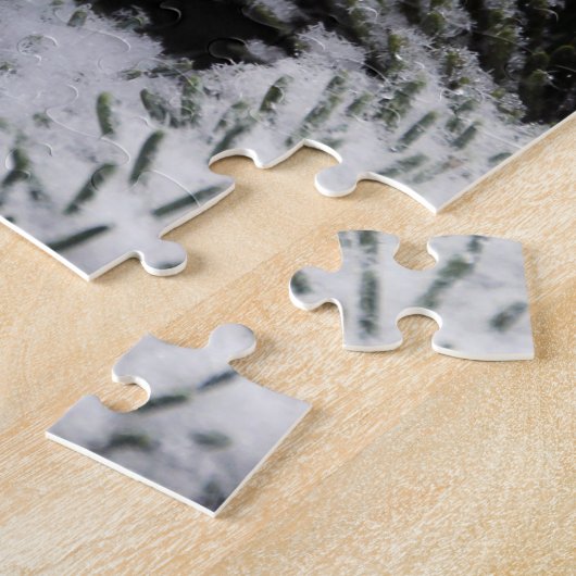 Wintersaisonbilder von Snow Man Puzzle (Seite)