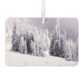 Wintersaisonfrischer Autolufterfrischer (Rückseite)