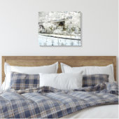 WINTERSCAPE DUBLN, OHIO LEINWANDDRUCK (Insitu (Schlafzimmer))