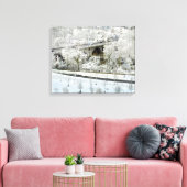 WINTERSCAPE DUBLN, OHIO LEINWANDDRUCK (Insitu (Wohnzimmer))