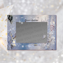 Winterscape Holiday Template! Feiertagskarte