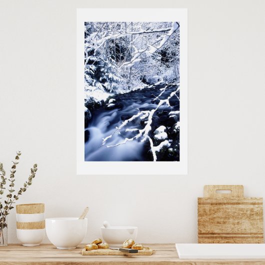Winterscape Poster (Küche)