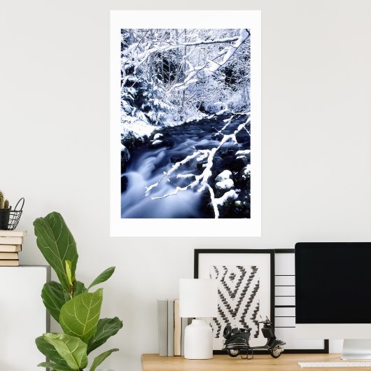Winterscape Poster (Heimbüro)