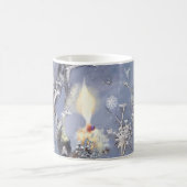 Winterscape und Candle Kaffeetasse (Mittel)