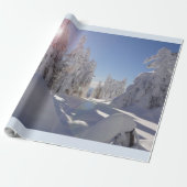 Winterscape Wrapping Paper Geschenkpapier (Ungerollt)