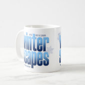 Winterscapes große Tasse (Vorderseite Links)