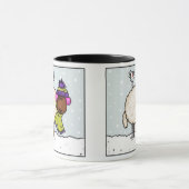 Winterschaf-Tasse Tasse (Zentrum)