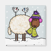 Winterschaffenmagnet Magnet (Vorne)