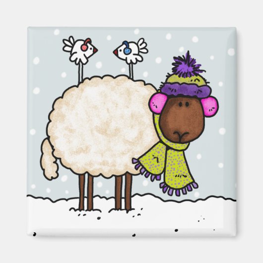 Winterschaffenmagnet Magnet (Vorne)