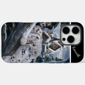 Winterschau von Snow Leopard Case-Mate iPhone Hülle (Rückseite (Horizontal))