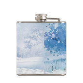 WINTERSCHENKE AUS BLAU UND WEISS FLACHMANN (Rückseite)