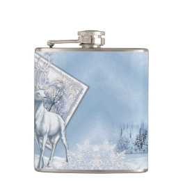 WINTERSCHENKE AUS BLAU UND WEISS FLACHMANN