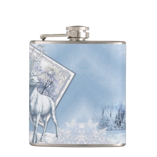 WINTERSCHENKE AUS BLAU UND WEISS FLACHMANN (Vorderseite)