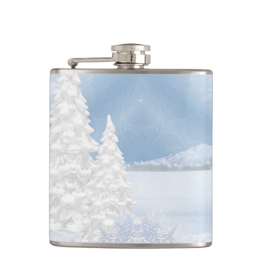 WINTERSCHENKE AUS BLAU UND WEISS FLACHMANN (Vorderseite)