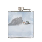 WINTERSCHENKE AUS BLAU UND WEISS FLACHMANN (Rückseite)