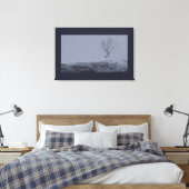 Winterschillernde Leinwand (Insitu (Schlafzimmer))