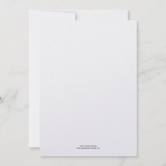 WINTERSCHIMMER-AUSGABE| WEDERINVITATION 2 EINLADUNG (Rückseite)