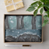 Winterschlachtpapier Seidenpapier (Geschenk)