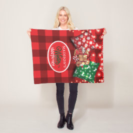 Winterschlaf Geburtstagsparty Personalisiert Fleecedecke
