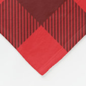 Winterschlaf Geburtstagsparty Personalisiert Fleecedecke (Ecke)