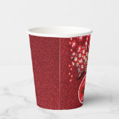 Winterschlaf Personalisiert Geburtstag Weihnachten Pappbecher (Rechts)