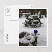Winterschlaf Postkarte (Vorne/Hinten)