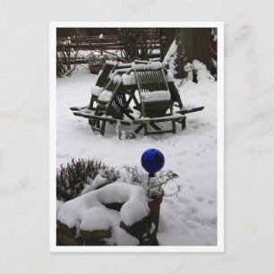 Winterschlaf Postkarte