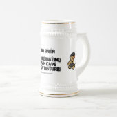 Winterschlafs Halten in der Mann-Höhle Bierglas (VorderseiteRechts)