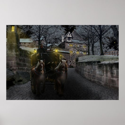 Winterschloss Poster (Vorne)