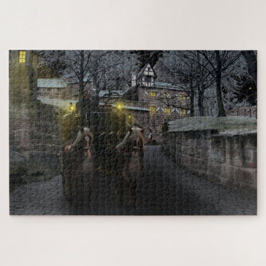 Winterschloss Puzzle (Horizontal)