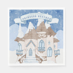 Winterschloss Snowy Serviette