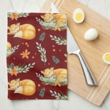 Winterschlussfox dunkelrot