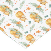 Winterschlussfox Kurzer Tischläufer (Ecke)