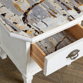 Winterschlusswand Kunstposter oder Dekopapier Poster