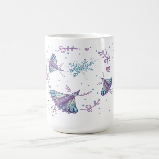 Winterschmetterling Kaffeetasse (Mittel)