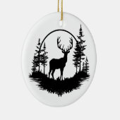 Winterschmuck Keramik Ornament (Rechts)