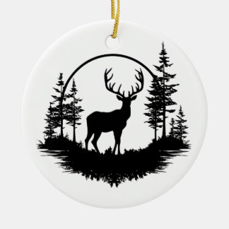 Winterschmuck Keramik Ornament