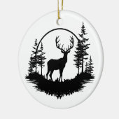 Winterschmuck Keramik Ornament (Links)