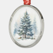 Winterschmuck Ornament Aus Metall (Links)