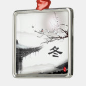 Winterschmuck Ornament Aus Metall (Links)