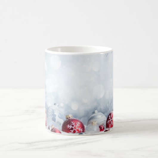 Winterschmuck Weihnachten Kaffeetasse (Mittel)