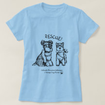 WinterSchnauzers - grundlegender T - Shirt