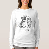 WinterSchnauzers - langes Shirt (Frauen) (Vorderseite)