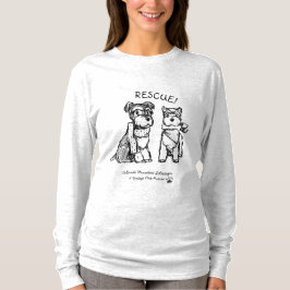 WinterSchnauzers - langes Shirt (Frauen)