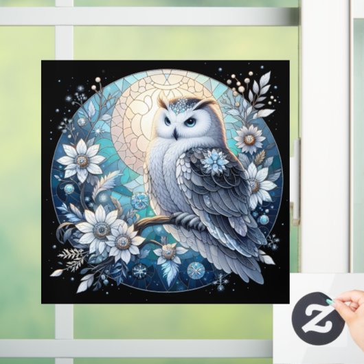 Winterschneckenfenster Fensteraufkleber (Zuhause)